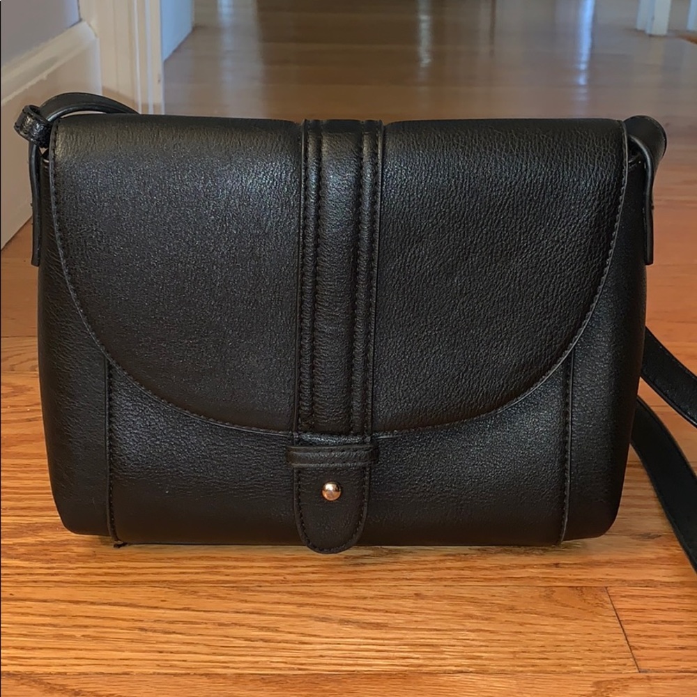 Simple, Black, Crossbody Purse